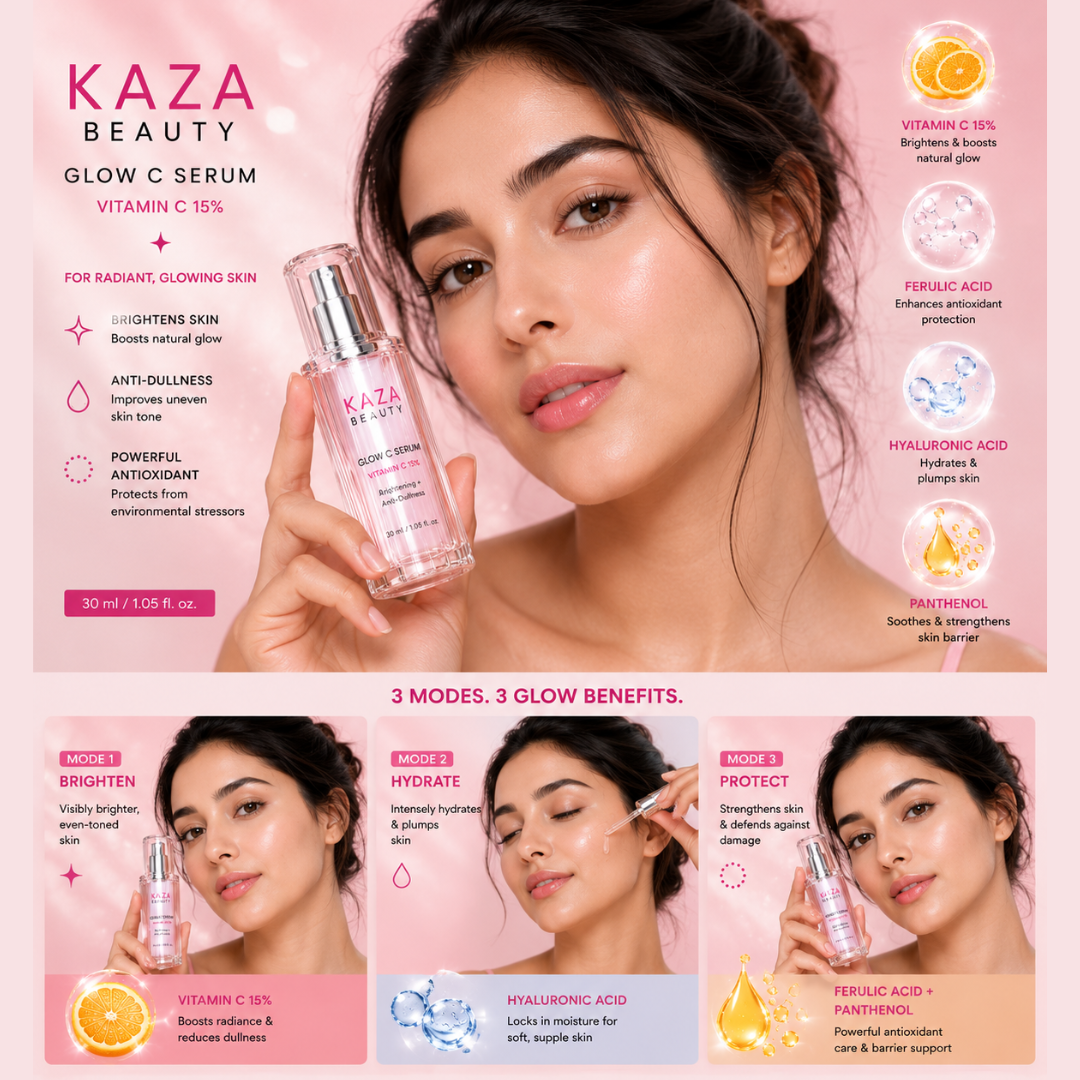 Kaza Beauty Glow C Serum