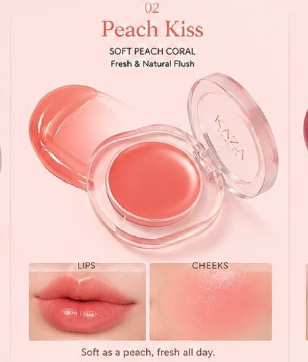 Kaza beauty Lip and Cheek tint